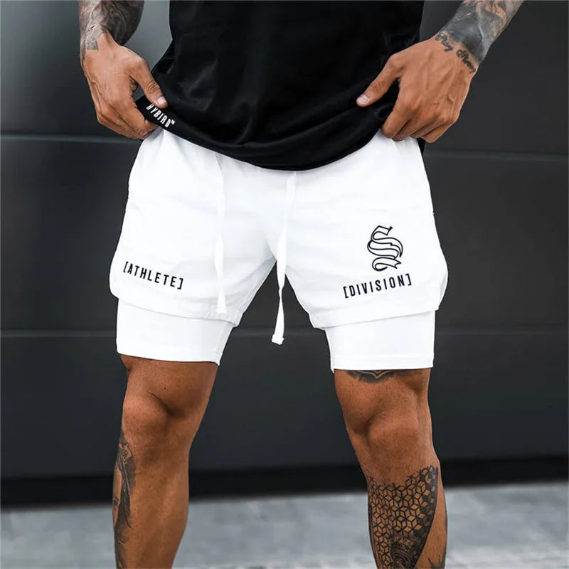 2-i-1 Løpeshorts