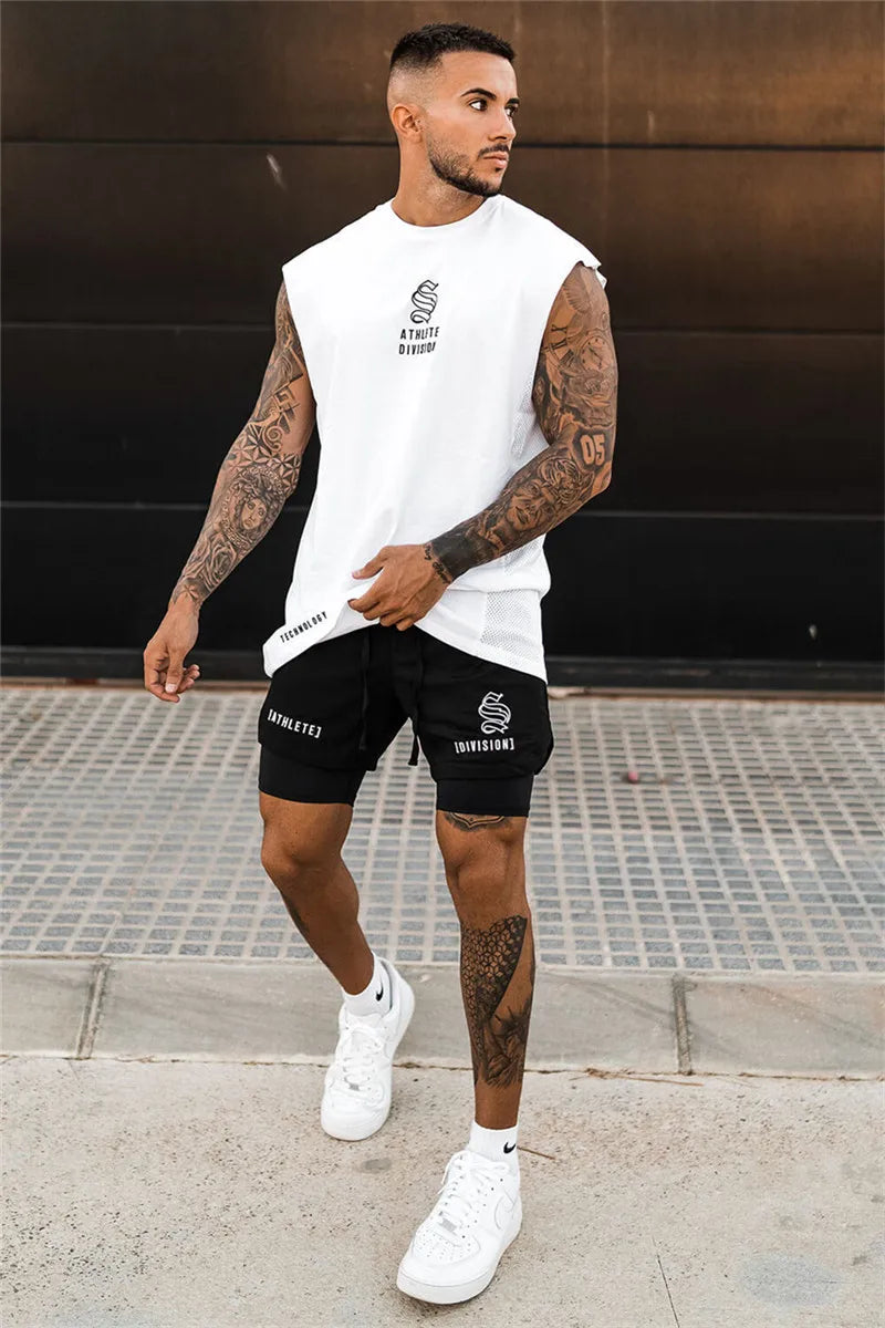 2-i-1 Løpeshorts